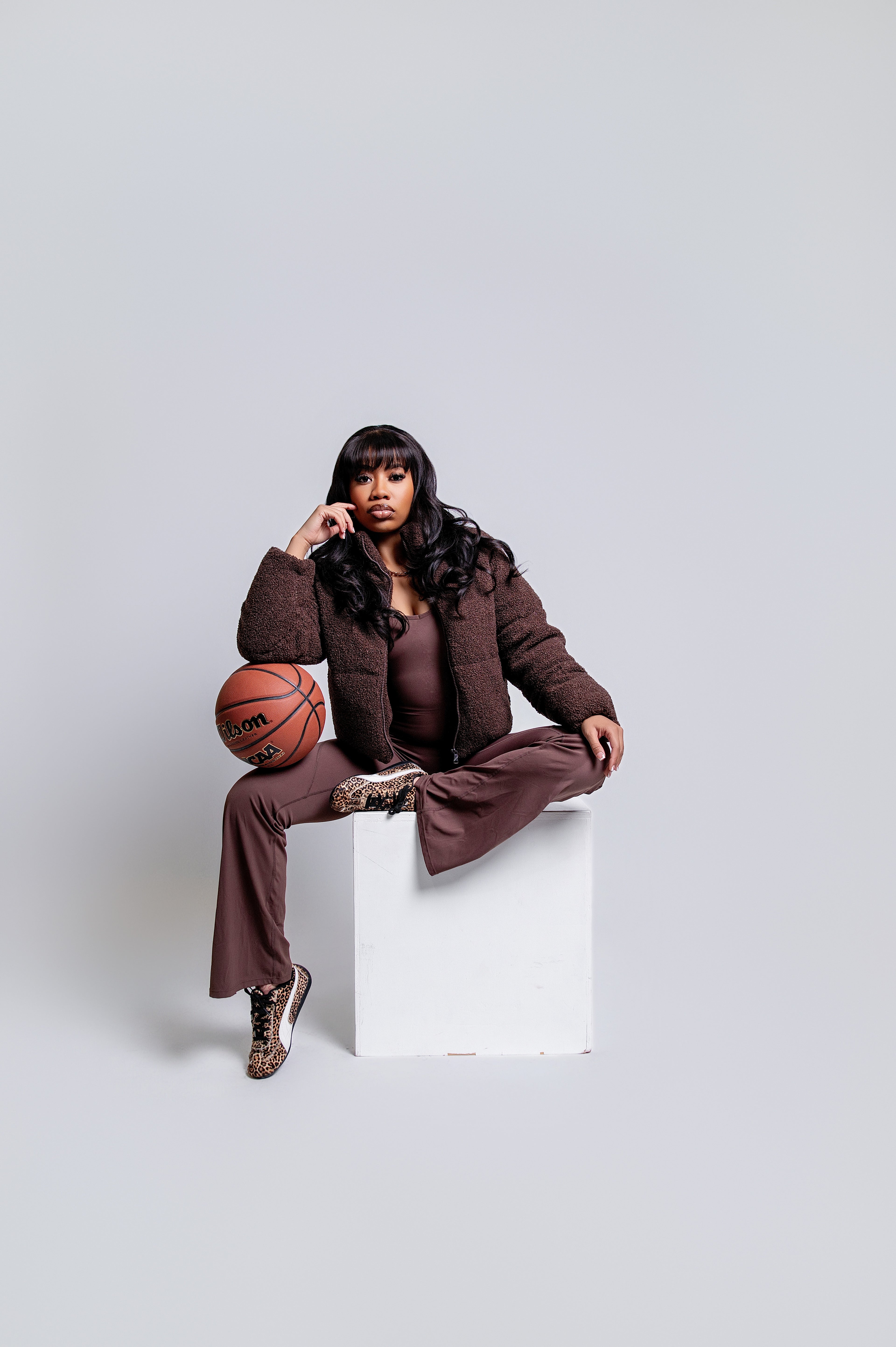 MOCHA GRAFITTI JUMPSUIT